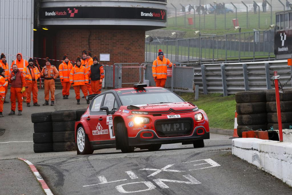 The winning car